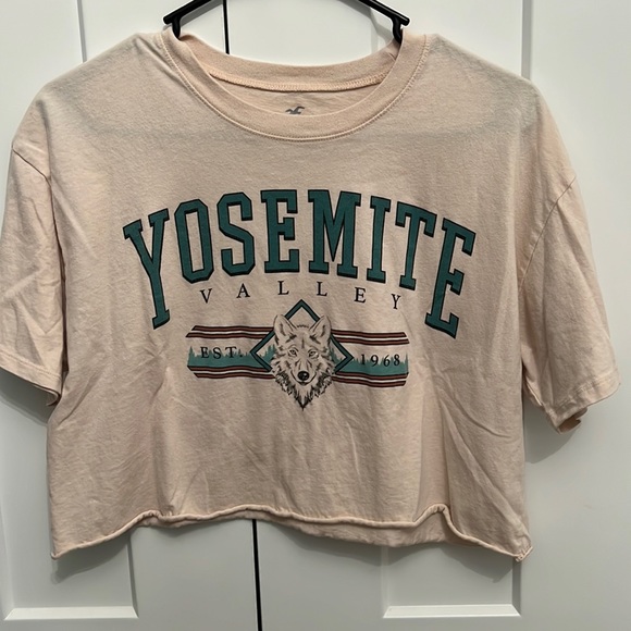 Hollister Tops - Hollister Cropped Baggy Tee